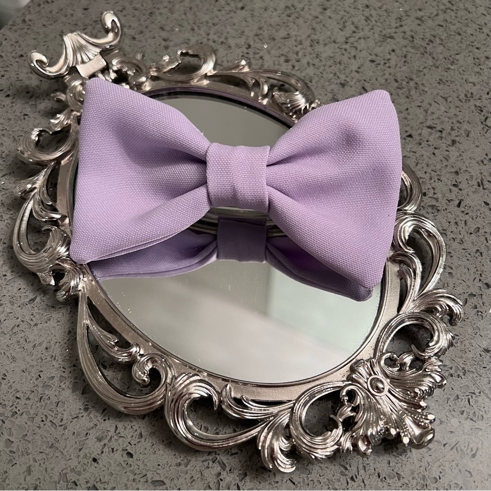 American Apparel Lilac Bow Clip